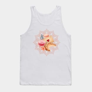 Breakfast in Paris Pink Tank Top